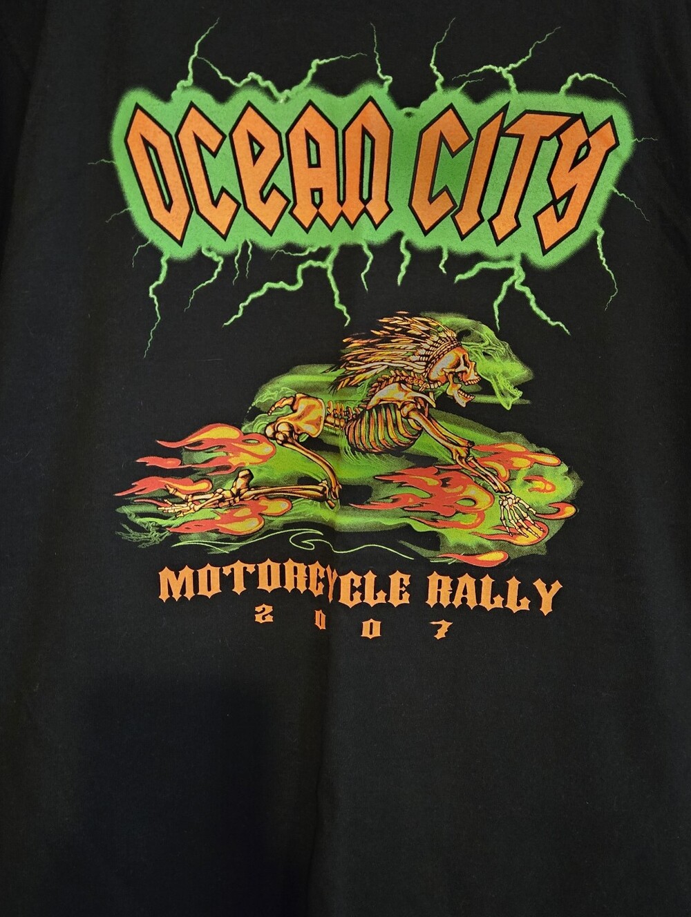 Fruit Of The Loom Mens Ocean City Ralley Week 2007 Size Large
